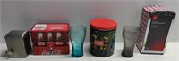 LOT OF COCACOLA ITEMS