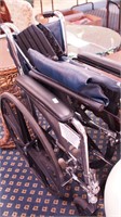 Folding wheelchair