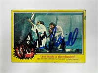 Autograph COA Star Wars Trading Card