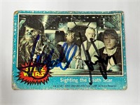 Autograph COA Star Wars Trading Card