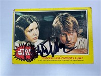 Autograph COA Star Wars Trading Card