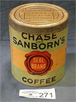 Chase and Sanborn's Coffee Can