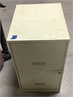 Metal 2-drawer filing cabinet-14.25 x 18 x 24.5
