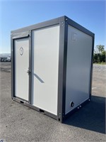 New Bastone 110V Mobile Toilet W/ Fork Inserts