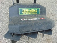 Yardman Electric Snow Thrower, works