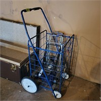 G418 Shopping cart and 2 luggage carts