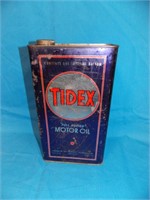 TIDEX MOTOR OIL ONE GALLON CAN