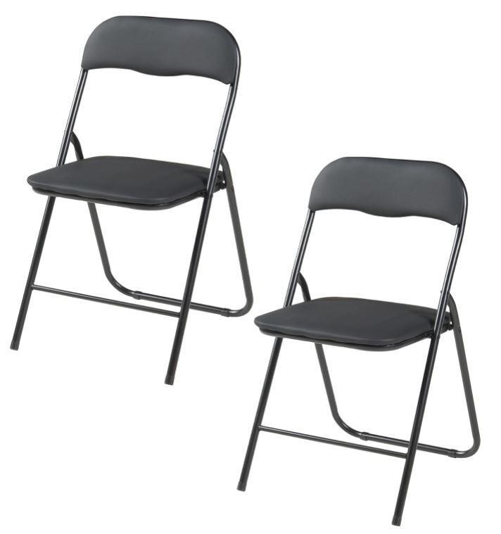 Panana Folding Chairs with Padded Cushion and Back