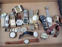 Men's wristwatches, Including quartz, Benrus,