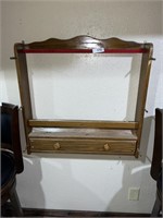 Wood Wall Rack (to hold bows)