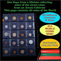 20 Great Coins of the World, hand selected, many t