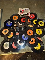 Vintage 45's Records Motown Plus Others