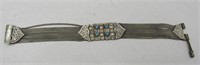 38 Gram Tibetan 925 Sterling Silver Bracelet