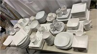 Very Large Lot of Asst’d White Dishes