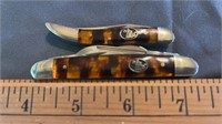 (2) Steel Warrior 440 Stainless Pocket Knives