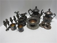 BOX: SILVERPLATE SERVING PIECES