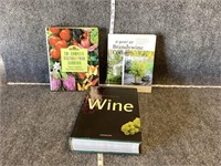 Gardening and Wine Book Bundle