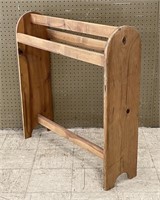 Vintage Wooden Quilt Rack