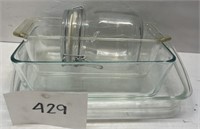 Glass kitchen canister & more