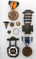 WW1 NYNG New York National Guard medals