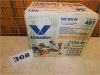 CASE OF VALVOLINE 2 CYCLE ENGINE OIL - 12 QTS