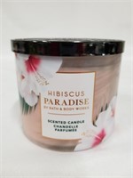 New BATH & BODY WORKS candle HIBISCUS PARADISE