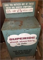 Super Ride shock absorbers cabinet