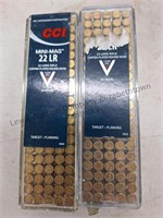 CCI Mini-Mag .22LR 40 Grain
2 boxes of 100, one