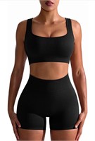 NEW (M) 2-Piece Womens Workout Outfits