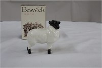 Beswick lamb, 2.5 X 2.5"H, in box