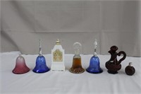 Avon collector bottles/decanters, empty & partial,