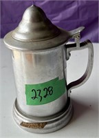 Glass bottom Schilling mug