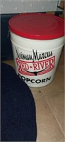 Neiman Marcus red river popcorn tin