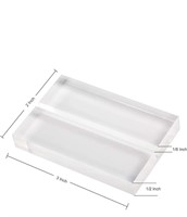 HighFree 20Pack Clear Acrylic Sign Holders