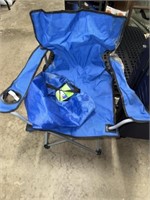 BLUE CHAIR AND CASE