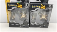 2 NEW POKEMON EVOLUTION MULTI PAK BATTLE FIGURES