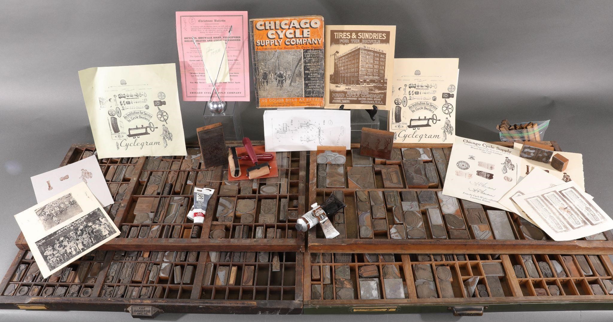 Chicago Cylcle & Mead Print Block Set for Catalogs