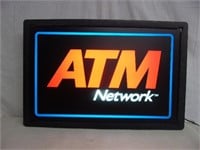 NOS ATM Lighted Sign