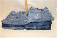Lot of Jeans 38 x 32 and 36 x 32