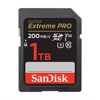 SanDisk 1TB Extreme PRO SDXC UHS-I Memory Card - C