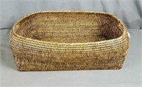 Oval basket 7" tall x 24" long x 19" wide $159