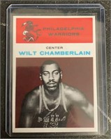Wilt Chamberlain Rookie Reprint Card