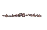 Semi-Precious Noah's Ark Sterling Bracelet