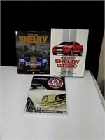 Shelby books and restoration parts book