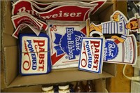 Pabset & Budweiser patches & stickers