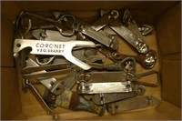 Assorted vintage bottle openers - most brewery