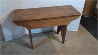 Wooden Bench 32lx12dx36"h