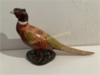 Pheasant Rooster Figurine 12 ¾"X7 ¼"