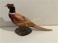 Pheasant Rooster Figurine 10 ¾"X6"