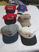 hats incl:case i.h. tipton & master mix feeds